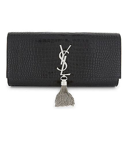 ysl ligne y clutch|ysl crocodile clutch.